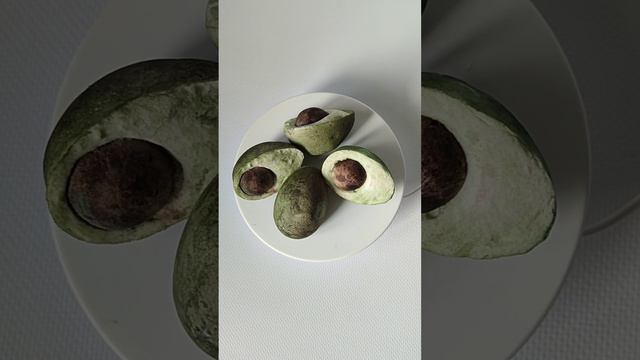 фрукты из зефира