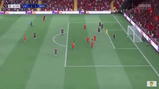 Luis Diaz goal.                                       FIFA 22. #LIVBEN #fifa22