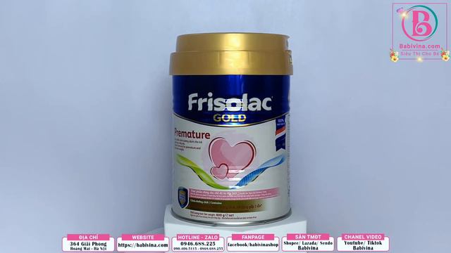 Sữa Chuyên Biệt FrisolacGold Premature l Mua sữa Frisolac Gold Chính Hãng, Giá Tốt Nhất Tại Babivin