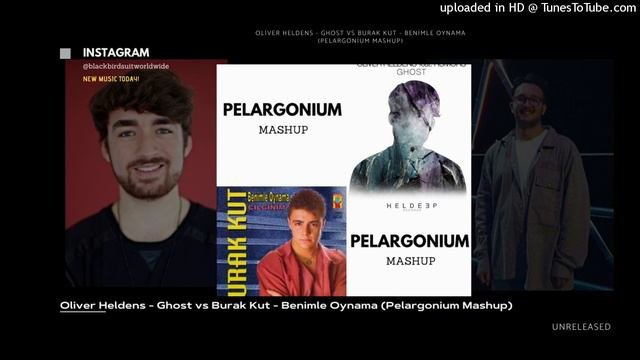 Oliver Heldens - Ghost Vs Burak Kut - Benimle Oynama (Pelargonium Mashup) #oliverheldens #edm