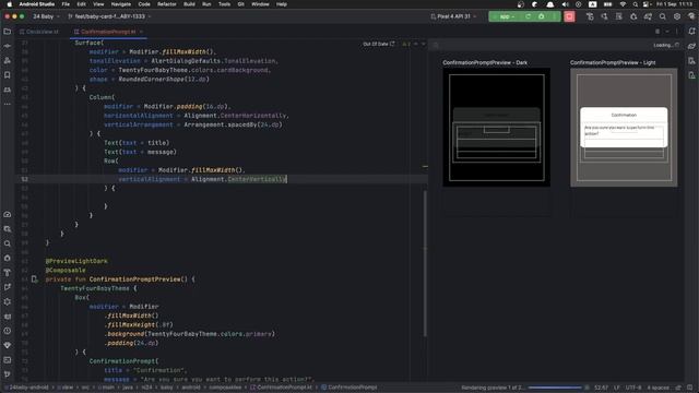 Jetpack Compose Alert Dialog - How to show prompts to the user