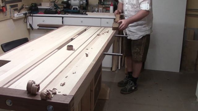 Eine Tischler Werkbank selber bauen