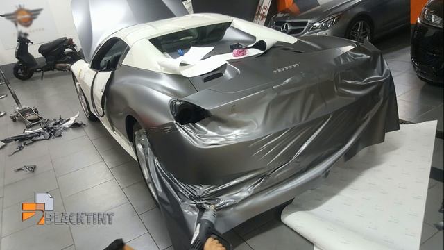 Total Covering F458 ITALIA SPIDER by Blacktint !
