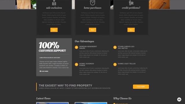 Real Estate Agency Responsive Drupal Template by WT - 52158