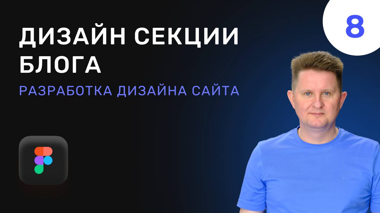 08 Верстка секции Блога