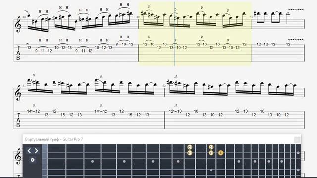 Malmsteen, Yngwie   Acoustic Guitar Solo  ( GTP fingerstyle  guitar tabs )