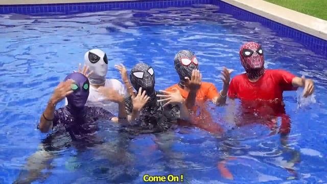 SPIDER-MAN World Story || New YELLOW Is ALIEN SUPERHERO ??? ( Amazing Stunt Action ) By FLife TV