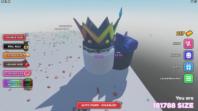 I SPENT 1709 For BIGGEST Head on Roblox