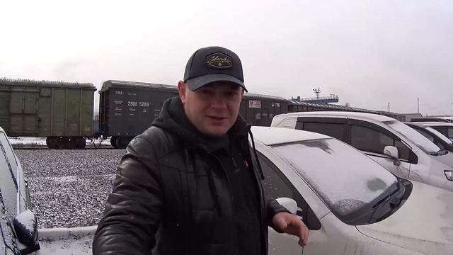 Выгрузка ЖД вагона в Омске. 10 авто из Японии. Розыгрыш подарков