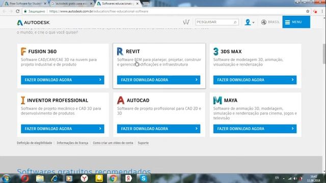 baixar Autocad 2018  gratuitamente e seguro