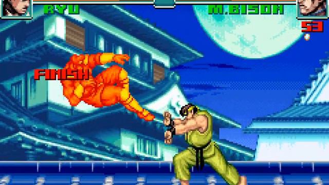 Super Street Fighter II Turbo Revival - Ryu vs 100 (REMIX Longplay, no SFX)