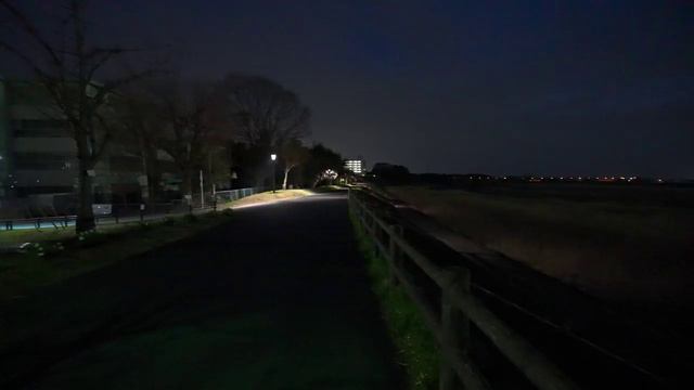 Walking at night Oyama, Tochigi