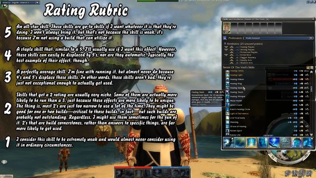 Guild Wars 1—Skill Review Project: Monk—Healing Prayers
