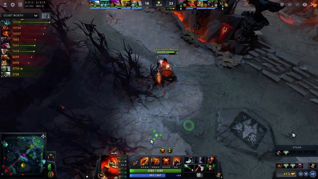 Moonn [Mineski] plays Mars!!! Dota 2 Full Game 7.21