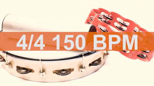 🔴 150 BPM Tambourine Metronome