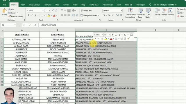 Join text in Excel | Split Text in Excel | Text to Columns in Excel | Concatenate Text in Excel