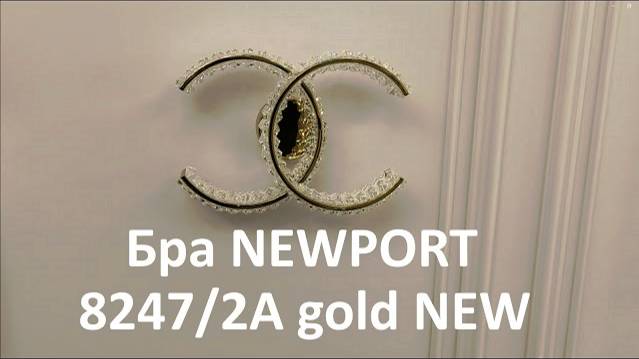 Бра newport 8247/2A gold new