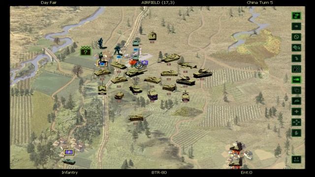 People's General (1998) SSI Eastern Campaign Mission 6:  Almaty