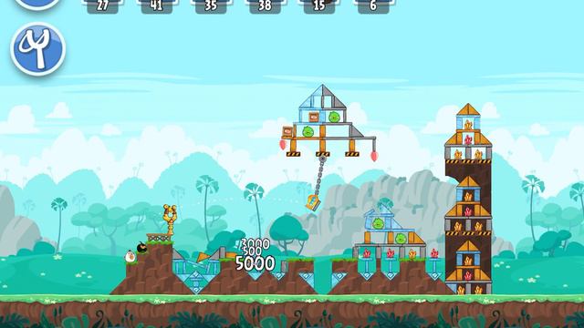Angry Birds Level 65 Three Star Walkthrough