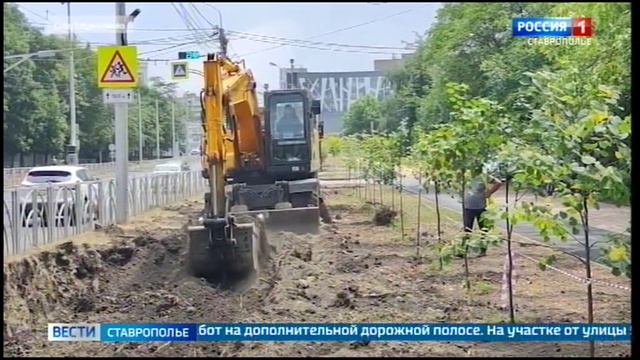 Улица Шпаковская в Ставрополе увеличится на одну полосу