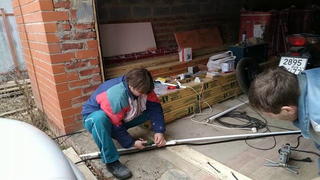 Реле уровня в дренажный колодец