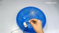 how to make Waterfall from Plastic bottle and stone. Showpiece for home decoration.Things power.