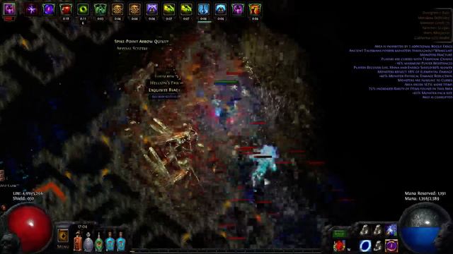 Path of Exile Self Cast Non-Crit Spark