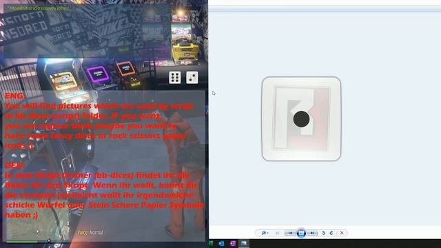 Gta V FiveM Minigames Dices and Rock Scissors Paper ENGDEU