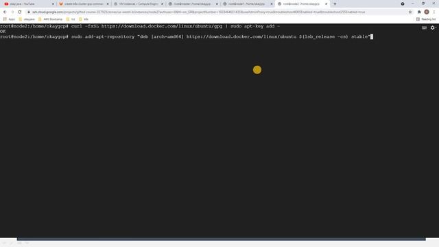 create k8s cluster  | setup k8s cluster in cgp |  okay java