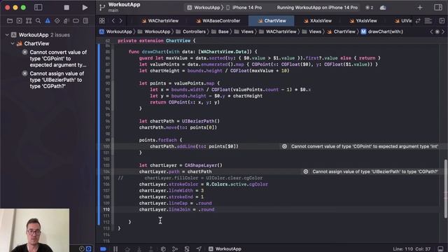 [#23 Мобильное приложение на UIKit. Swift] Рисуем график