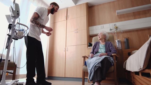 Meet Michael, a healthcare assistant
