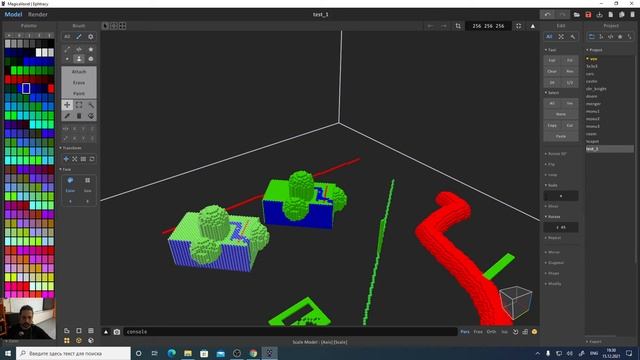 Мастер-класс от педагога Центра IT-куб Анисимова Алексея "Моделирование 3D в MagicVoxel MV"