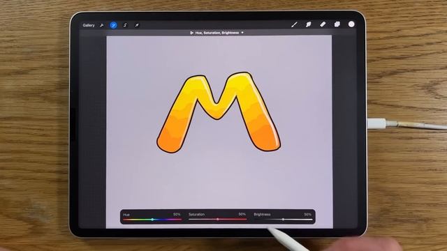 DRAW A GRAFFITI ALPHABET A to Z - Procreate drawing tutorial