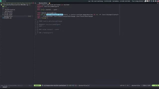 Intro to Rust app inside Docker #2 (БГУ)