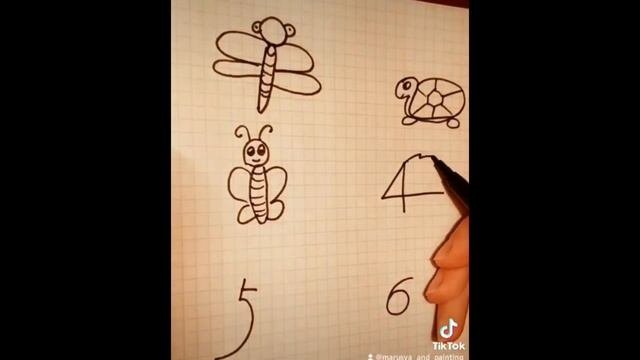 Что получится из цифр часть 1 рисунки из цифр