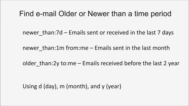 Search Emails By Date And Time - Hidden Gmail Trick