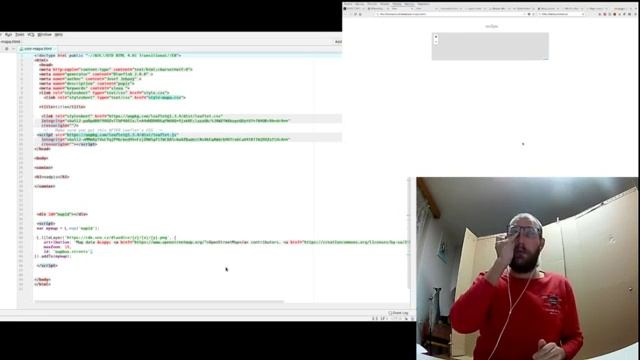 #openstreetmap implementace map do webové aplikace #livestream