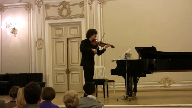 Hindemith Sonata / Final,  Evgeny Sviridov, violin