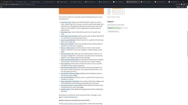 User Profiles, WordPress, and LearnDash
