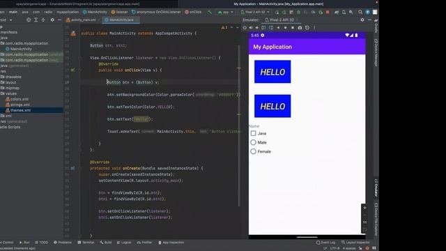 Android Lecture 3  Events  View Binding