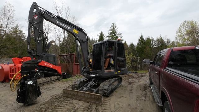Paid Off My New Excavator w/ Youtube Money! 2022 Volvo EC60E Mini Excavator