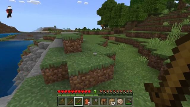 Выживание в Minecraft Bedrock Edition #1 ✪ Две деревни
