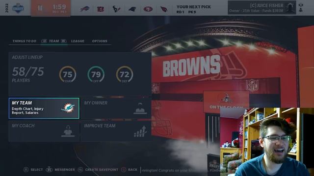 Drafting a GENRATIONAL TALENT at 1!! Madden 21 Retro Miami Dolphins Rebuild ep 5