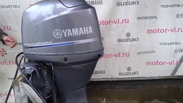 Yamaha F50 EFI запуск двигателя