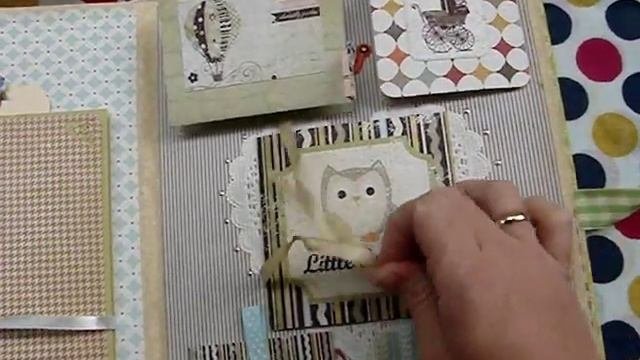 скрапбукинг. альбом для малыша