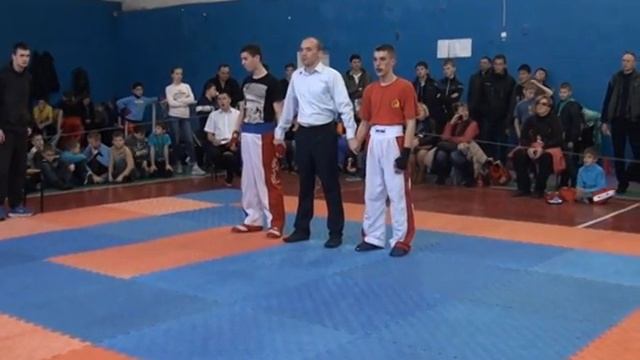 Беляев Никита 1.3 ЛАЙТ 14.02.16 Чемпионат и Первенство г.Севастополь по кикбоксингу WAKO