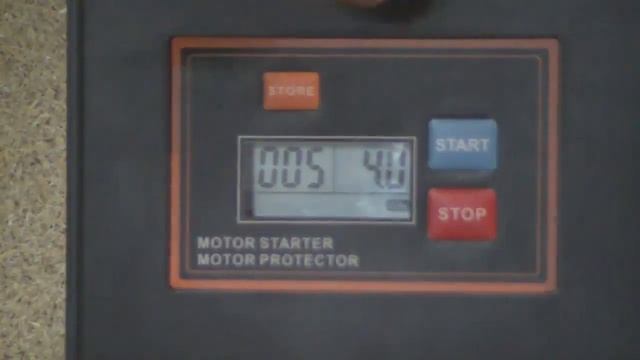 Пульт управления насосом 779561 часть 2... Motor protection part 2