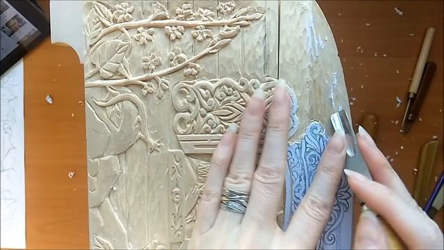 #5. Резьба шкатулки по сказам Павла Бажова. 5 часть.