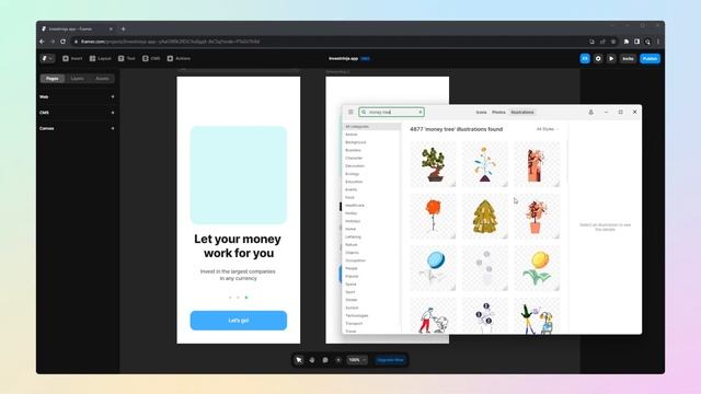 Vector graphics and stock photos in a click distance — New Pichon for Windows