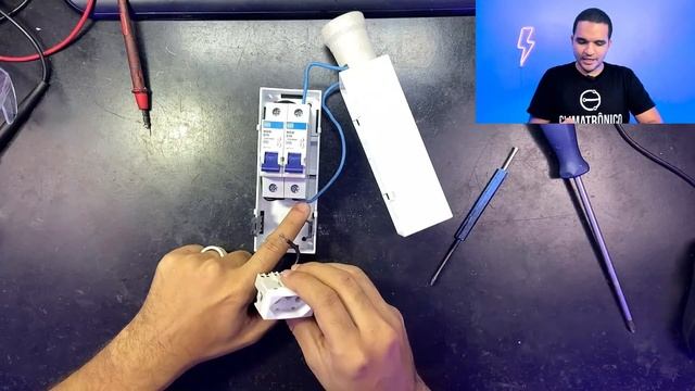 Como MONTAR Uma LÂMPADA EM SÉRIE Para A Bancada (DISPOSITIVO DE SEGURANÇA) - Aula 236